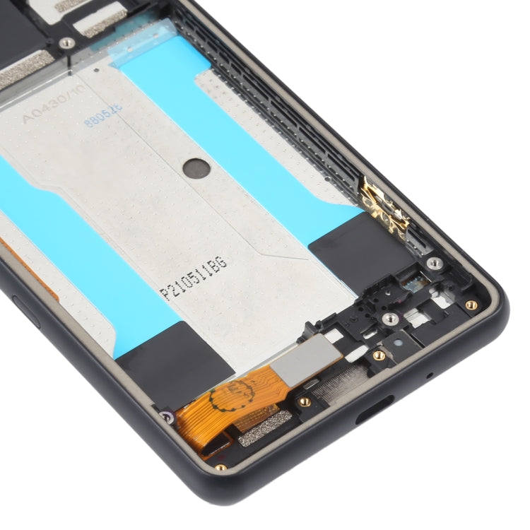 Original LCD Screen For Sony Xperia 10 III SO-52B Digitizer Full Assembly with Frame (Black) - free shipping - PMC TechLife - Order now!