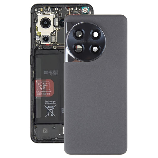 For OnePlus 11 PBH110 Original Battery Back Cover with Camera Lens Cover(Black) - Back Cover by PMC Jewellery | Online Shopping South Africa | PMC Jewellery