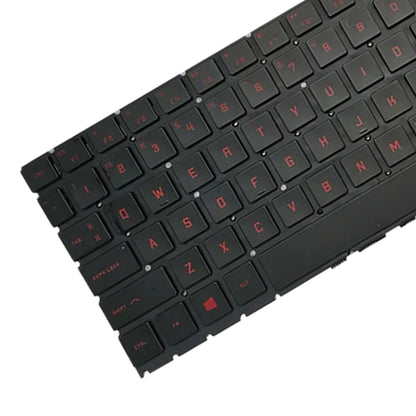 For HP Omen 15-EK 15-EK0019NR 15-EN 15-EN0013DX TPN-Q236 Laptop Keyboard (Red) - HP Spare Parts by PMC Jewellery | Online Shopping South Africa | PMC Jewellery