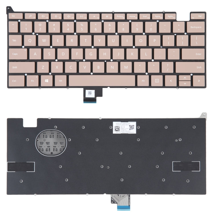 US Version Keyboard without Power Button for Microsoft Surface Laptop Go 1934(Gold) - Replacement Keyboards by PMC Jewellery | Online Shopping South Africa | PMC Jewellery