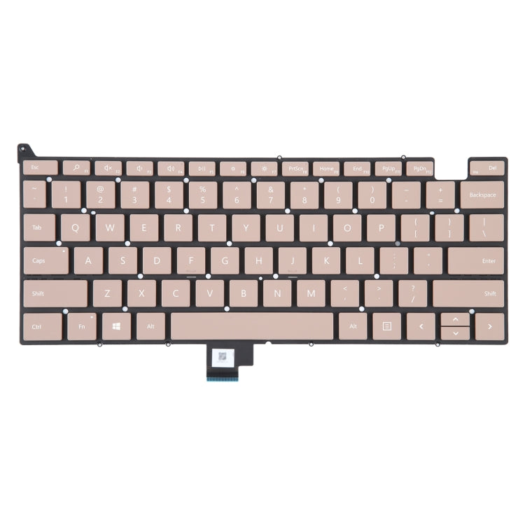 US Version Keyboard without Power Button for Microsoft Surface Laptop Go 1934(Gold) - Replacement Keyboards by PMC Jewellery | Online Shopping South Africa | PMC Jewellery