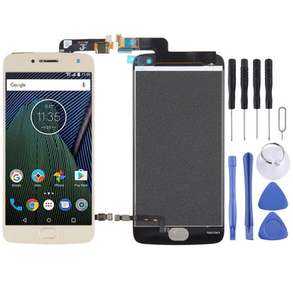 Original LCD Screen For Motorola Moto G5 Plus with Digitizer Full Assembly(Gold) - LCD Screen by PMC Jewellery | Online Shopping South Africa | PMC Jewellery