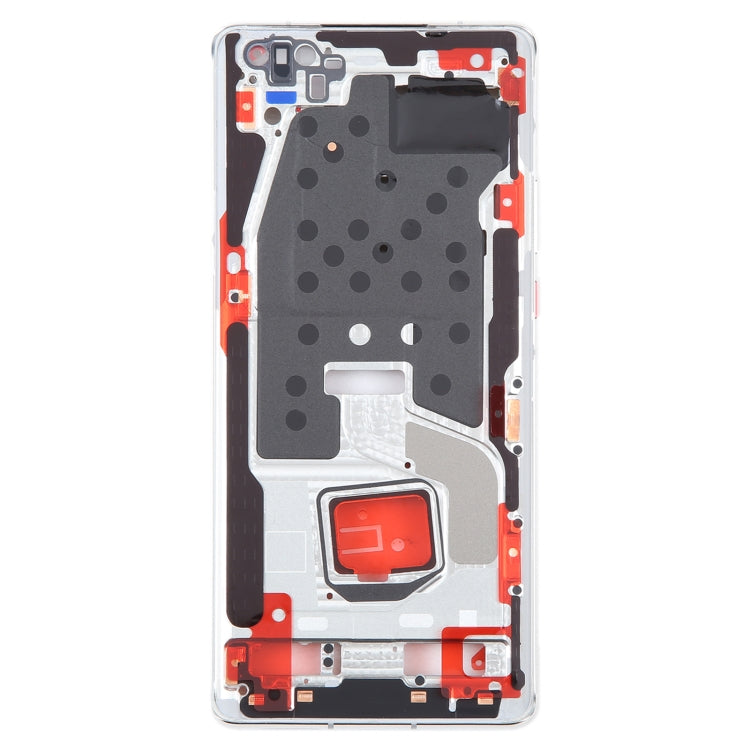 For Huawei Mate 40 Pro Original Front Housing LCD Frame Bezel Plate(Silver) - Full Housing Cover by PMC Jewellery | Online Shopping South Africa | PMC Jewellery