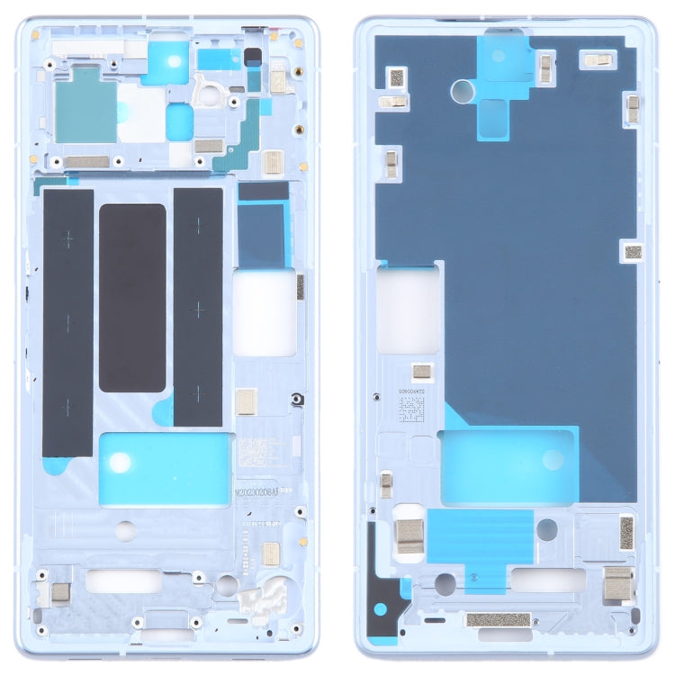 For Google Pixel 7A Original Middle Frame Bezel Plate (Blue) - free shipping - PMC TechLife - Order now!