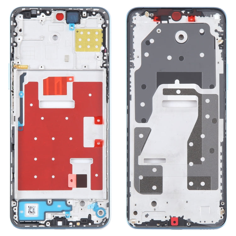 For Honor X8a Original Front Housing LCD Frame Bezel Plate(Blue) - free shipping - PMC TechLife - Order now!