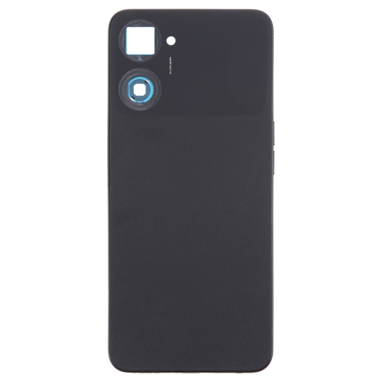 For Realme V30 Original Battery Back Cover with Middle Frame(Black) - Back Cover by PMC TechLife | Online Shopping South Africa | PMC TechLife