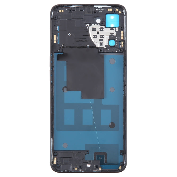 For Realme V30 Original Battery Back Cover with Middle Frame(Black) - Back Cover by PMC TechLife | Online Shopping South Africa | PMC TechLife