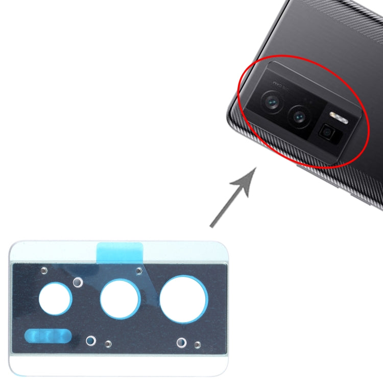 Original Back Camera Lens Frame for Xiaomi Redmi K60E (Green) - Camera by PMC TechLife | Online Shopping South Africa | PMC TechLife