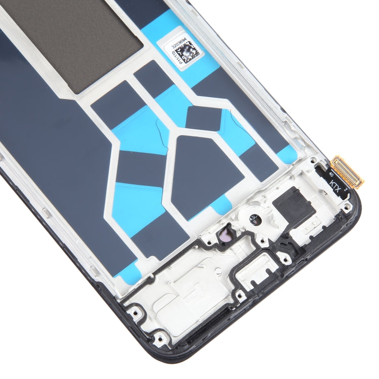 OLED LCD Screen For OPPO Reno7 SE 5G Digitizer Full Assembly with Frame / Fingerprint Identification - LCD Screen by PMC Jewellery | Online Shopping South Africa | PMC Jewellery