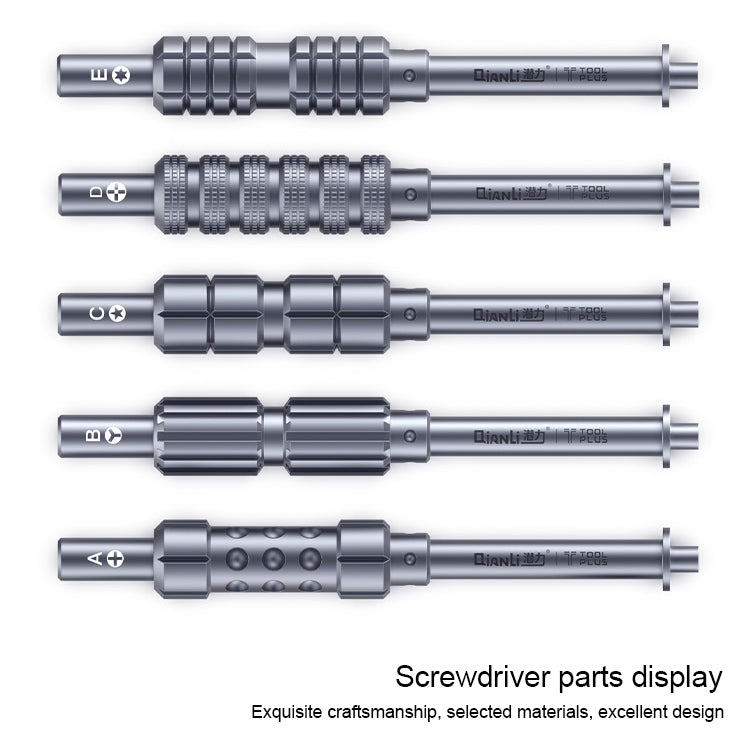 Qianli i-Thor S2 Precision 3D Texture Hollow Cross Tip Middle Bezel Screwdriver - Screwdriver by QIANLI | Online Shopping South Africa | PMC Jewellery