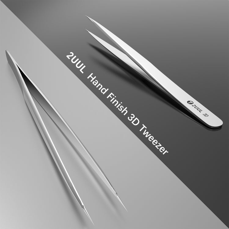 2UUL Hand Polished 3D Tweezer - Tweezers by 2UUL | Online Shopping South Africa | PMC Jewellery