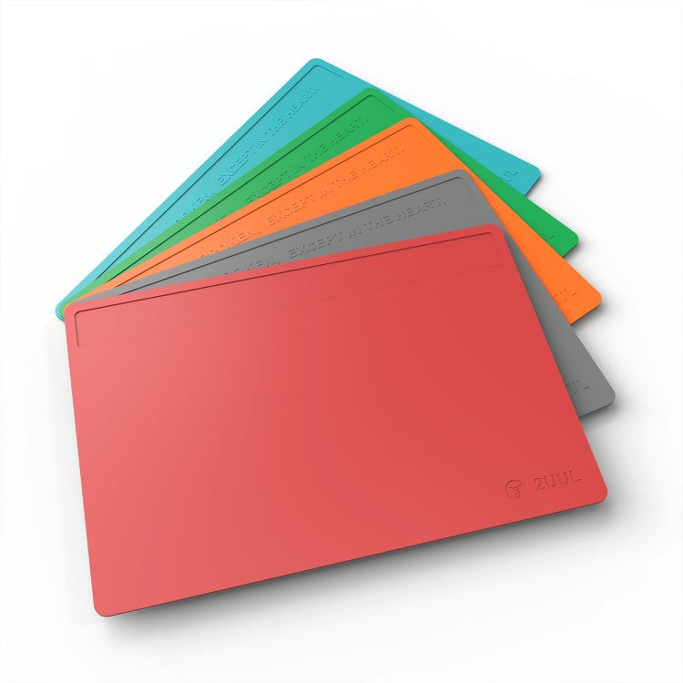 2UUL Heat Resisting Silicone Pad, Size: 40 x 28cm (Green) - free shipping - PMC TechLife - Order now!