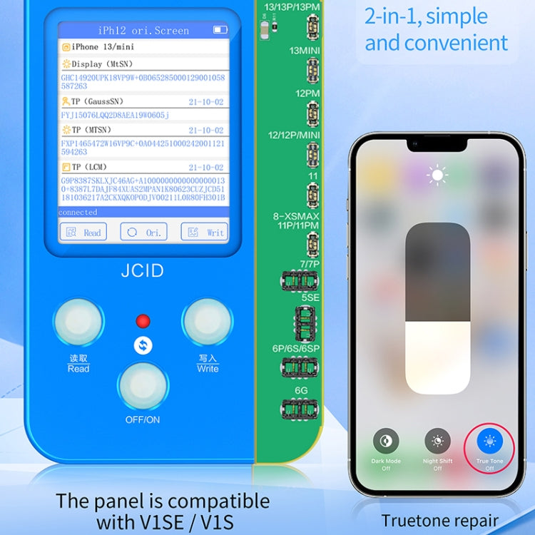 JC V1SE Testing Repair Battery Board For iPhone 6-13 Pro Max - free shipping - PMC TechLife - Order now!