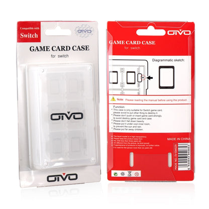 OIVO IV-SW029 24in1 Game Memory Card Storage Box Card Case Holder For Nintendo Switch(White) - Others by OIVO | Online Shopping South Africa | PMC Jewellery