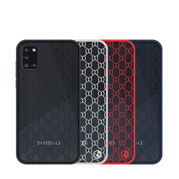 For Samsung Galaxy A31 PINWUYO Series 2 Generation PC + TPU Waterproof and Anti-drop All-inclusive Protective Case(Blue) - Galaxy Phone Cases by PINWUYO | Online Shopping South Africa | PMC Jewellery | Buy Now Pay Later Mobicred