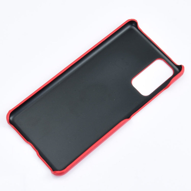 For Samsung Galaxy S20 FE Shockproof Litchi Texture PC + PU Case(Brown) - Galaxy S20 FE Cases by NILLKIN | Online Shopping South Africa | PMC TechLife | Buy Now Pay Later Mobicred