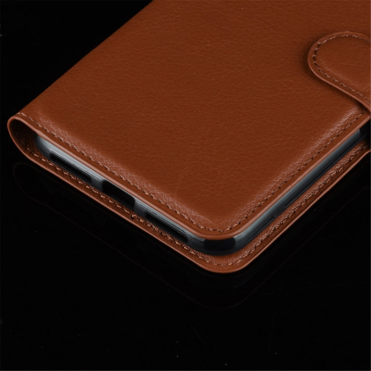 For ZTE Blade L210 Litchi Texture Horizontal Flip Protective Case with Holder & Card Slots & Wallet(Blue) - free shipping - PMC TechLife - Order now!