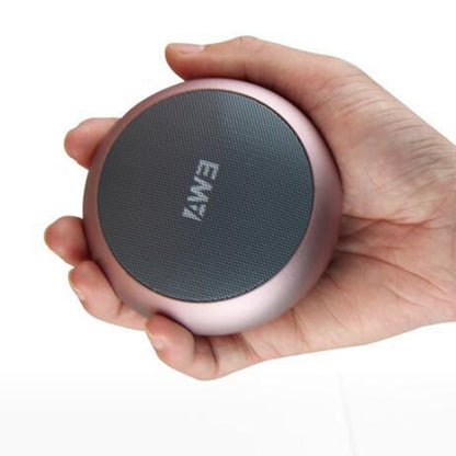 EWA A110 IPX5 Waterproof Portable Mini Metal Wireless Bluetooth Speaker Supports 3.5mm Audio & 32GB TF Card & Calls(Gold) - Mini Speaker by EWA | Online Shopping South Africa | PMC Jewellery | Buy Now Pay Later Mobicred