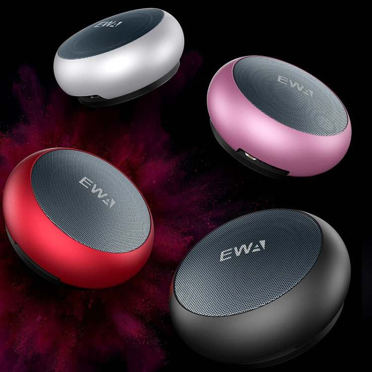 EWA A110 IPX5 Waterproof Portable Mini Metal Wireless Bluetooth Speaker Supports 3.5mm Audio & 32GB TF Card & Calls(Gold) - Mini Speaker by EWA | Online Shopping South Africa | PMC Jewellery | Buy Now Pay Later Mobicred