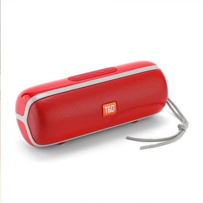 T&G TG183 TWS Mini Wireless Bluetooth Speaker, Supports AUX / USB 2.0 / FM / 32GB TF Card or Micro SD Card(Red) - Mini Speaker by T&G | Online Shopping South Africa | PMC Jewellery