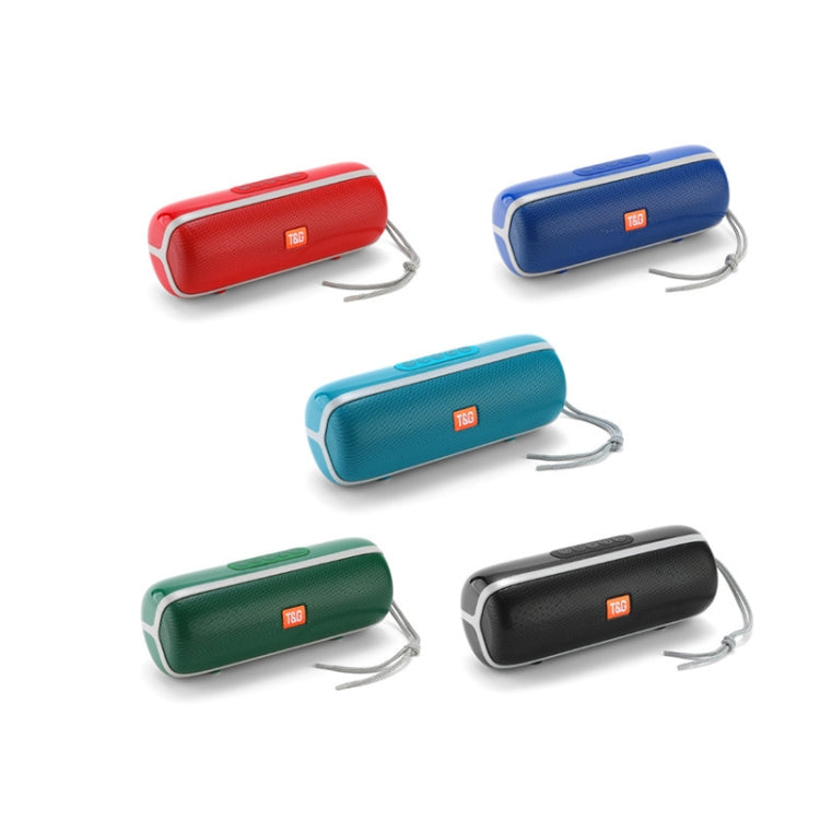 T&G TG183 TWS Mini Wireless Bluetooth Speaker, Supports AUX / USB 2.0 / FM / 32GB TF Card or Micro SD Card(Peacock Blue) - Mini Speaker by T&G | Online Shopping South Africa | PMC Jewellery | Buy Now Pay Later Mobicred