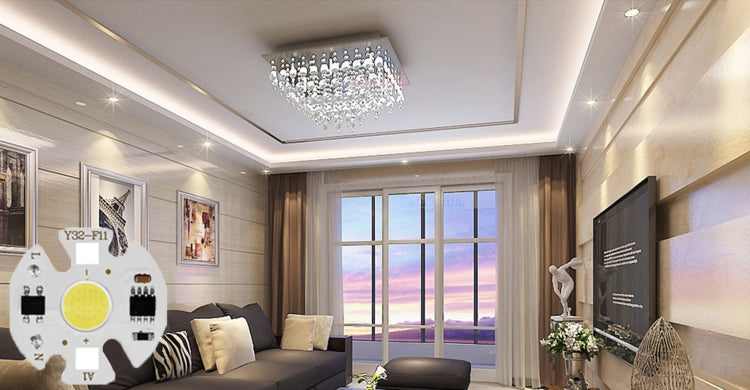 10 PCS COB LED Light Chip AC 220V LED Bulb Light Intelligent IC Driver Bulb Light DIY Spotlight Downlight Chip Outdoor Flood Light(5W���warm white���) - free shipping - PMC TechLife - Order now!