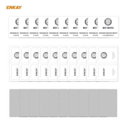 For Xiaomi Redmi 9T 10 PCS ENKAY Hat-Prince Full Glue 0.26mm 9H 2.5D Tempered Glass Full Coverage Film -  by ENKAY | Online Shopping South Africa | PMC Jewellery