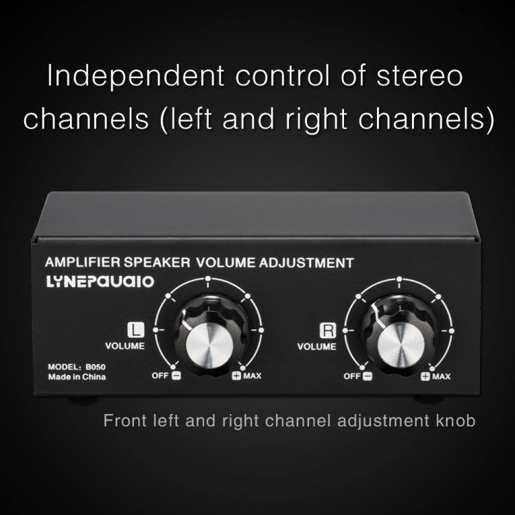 B050  Passive Speaker Volume Adjustment Controller,  Left And Right Channel Independent Volume Adjustment, 150W Per Channel -  by PMC Jewellery | Online Shopping South Africa | PMC Jewellery