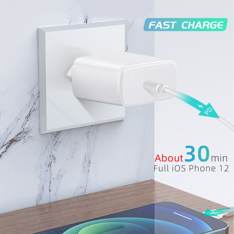 M135 45W USB-C / Type-C Port Fast Charger, EU Plug(Black) - USB Charger by PMC TechLife | Online Shopping South Africa | PMC TechLife