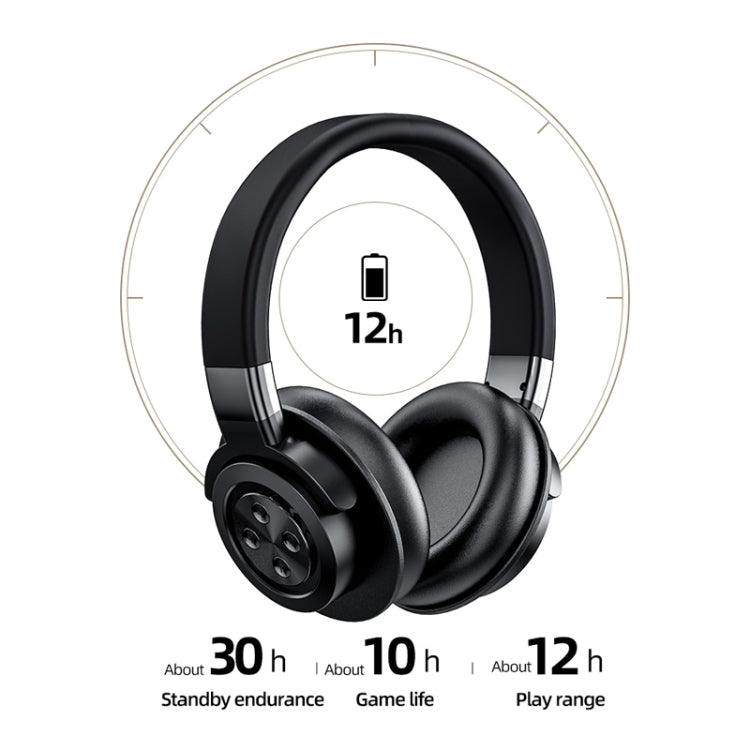 A51 USB Charging Wireless Bluetooth HIFI Stereo Headset with Mic(Pink) - Headset & Headphone by PMC TechLife | Online Shopping South Africa | PMC TechLife