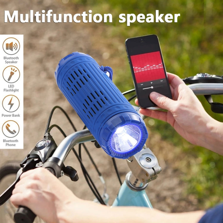 T&G TG312 LED Outdoor Portable Multifunctional Wireless Bluetooth Speaker(Red) - Waterproof Speaker by T&G | Online Shopping South Africa | PMC Jewellery