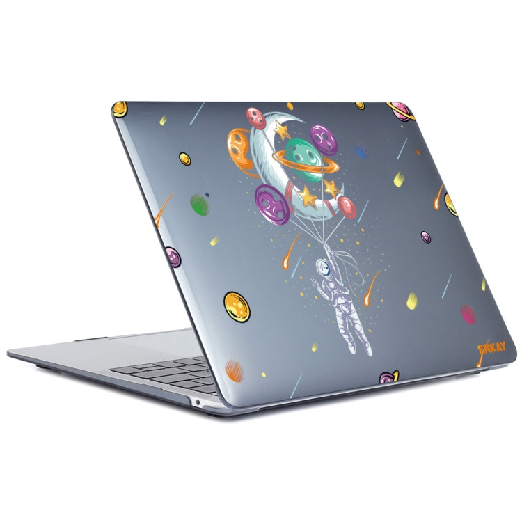 ENKAY Star Series Pattern Laotop Protective Crystal Case For MacBook Pro 14.2 inch A2442 (2021)(Balloon Astronaut) - MacBook Pro Cases by ENKAY | Online Shopping South Africa | PMC Jewellery