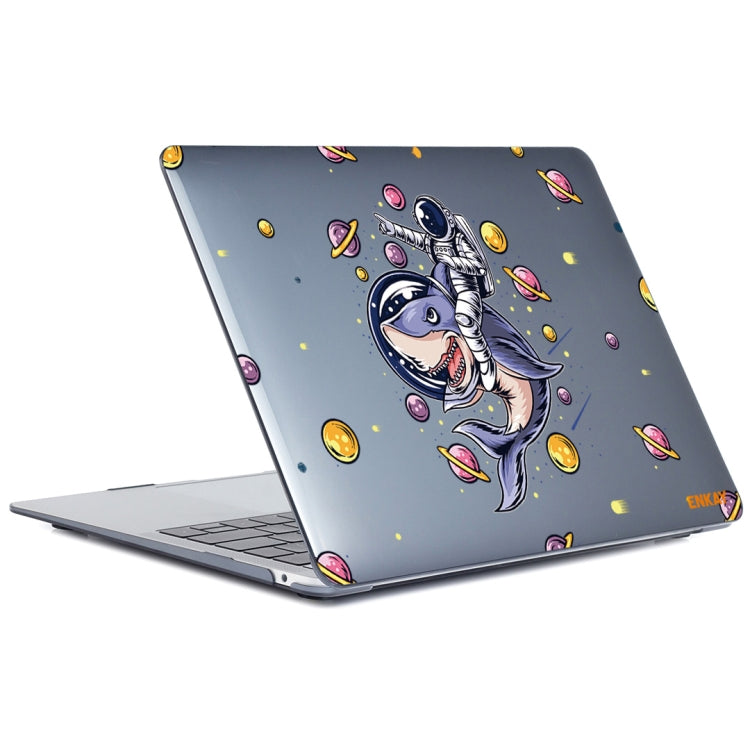 ENKAY Star Series Pattern Laotop Protective Crystal Case For MacBook Pro 16 inch A2141(Shark Astronaut) - MacBook Pro Cases by ENKAY | Online Shopping South Africa | PMC Jewellery