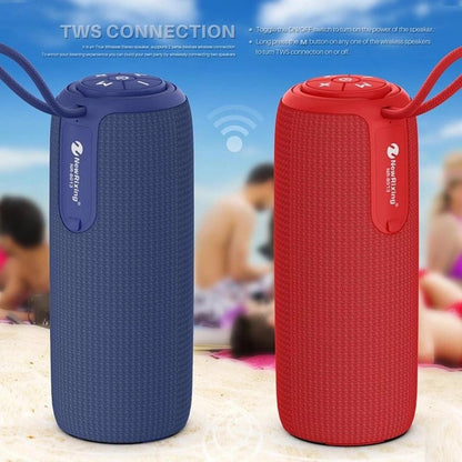 NewRixing NR8013 10W TWS Portable Wireless Stereo Speaker Support TF Card / FM(Red) - Desktop Speaker by New Rixing | Online Shopping South Africa | PMC Jewellery