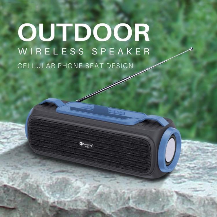 NewRixing NR903F TWS Portable Outdoor Bluetooth Speaker Support TF Card / FM(Orange) - Desktop Speaker by New Rixing | Online Shopping South Africa | PMC Jewellery