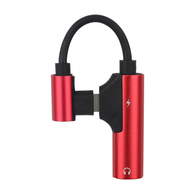 ENKAY ENK-AT109 Male 8 Pin to Dual Female 8 Pin Adapter Data Transfer Cable(Red) - Converter & Adapter by ENKAY | Online Shopping South Africa | PMC Jewellery