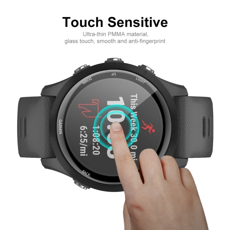 1 PC Compatible with Garmin Compatible witherunner 255S ENKAY Hat-Prince 3D Full Coverage Soft PC Edge + PMMA HD Screen Protector Film - Screen Protector by ENKAY | Online Shopping South Africa | PMC TechLife | Buy Now Pay Later Mobicred