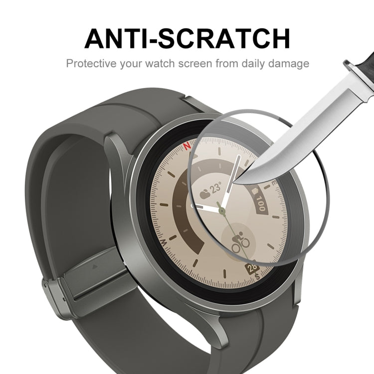 1 PCS For Samsung Galaxy Watch5 Pro 45mm ENKAY 3D Full Coverage HD Screen Protector Film - Screen Protector by ENKAY | Online Shopping South Africa | PMC TechLife | Buy Now Pay Later Mobicred