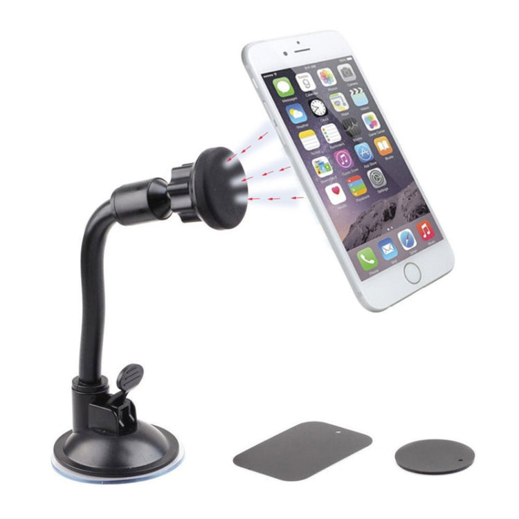 HRT-RGCT Universal 360 Degree Rotating Car Windshield Magnetic Phone Holder Accessories - Car Holders by PMC Jewellery | Online Shopping South Africa | PMC Jewellery