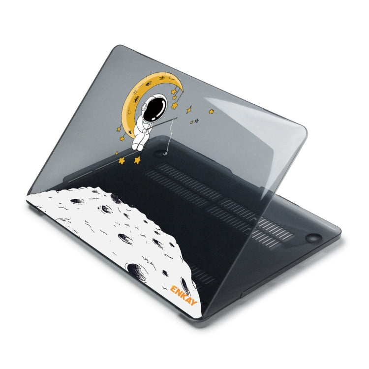 For MacBook Pro 13.3 A1708 ENKAY Hat-Prince 3 in 1 Spaceman Pattern Laotop Protective Crystal Case with TPU Keyboard Film / Anti-dust Plugs, Version:US(Spaceman No.3) - MacBook Pro Cases by ENKAY | Online Shopping South Africa | PMC Jewellery