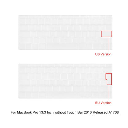 For MacBook Pro 13.3 A1708 ENKAY Hat-Prince 3 in 1 Spaceman Pattern Laotop Protective Crystal Case with TPU Keyboard Film / Anti-dust Plugs, Version:US(Spaceman No.1) - MacBook Pro Cases by ENKAY | Online Shopping South Africa | PMC Jewellery