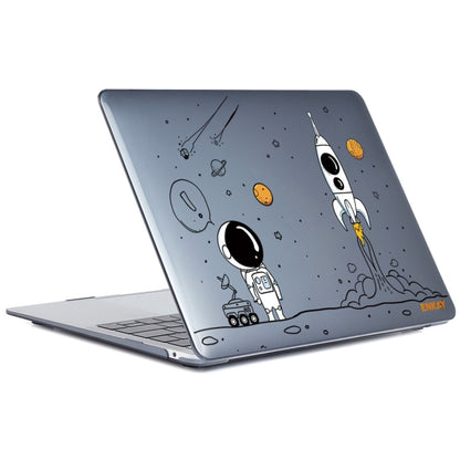 For MacBook Pro 15.4 A1707/A1990 ENKAY Hat-Prince 3 in 1 Spaceman Pattern Laotop Protective Crystal Case with TPU Keyboard Film / Anti-dust Plugs, Version:US(Spaceman No.1) - MacBook Pro Cases by ENKAY | Online Shopping South Africa | PMC Jewellery