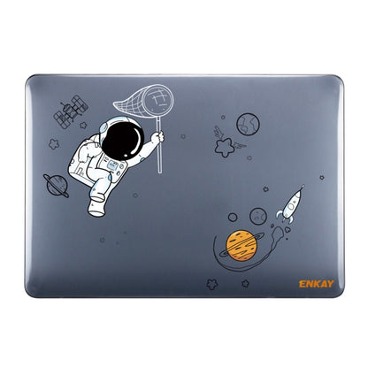 For MacBook Pro 15.4 A1707/A1990 ENKAY Hat-Prince 3 in 1 Spaceman Pattern Laotop Protective Crystal Case with TPU Keyboard Film / Anti-dust Plugs, Version:EU(Spaceman No.2) - MacBook Pro Cases by ENKAY | Online Shopping South Africa | PMC Jewellery