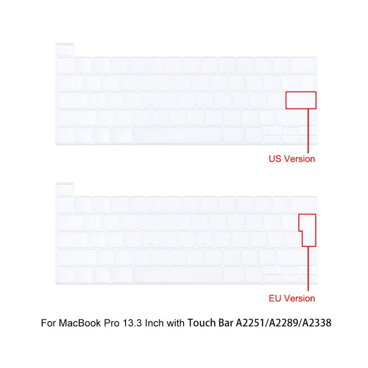 For MacBook Pro 13.3 A2251/A2289/A2338 ENKAY Hat-Prince 3 in 1 Protective Bracket  Case Cover Hard Shell with TPU Keyboard Film / Anti-dust Plugs, Version:EU(Khaki) - MacBook Pro Cases by ENKAY | Online Shopping South Africa | PMC Jewellery