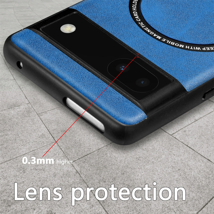 For Google Pixel 6A Solid Color Leather Phone Case(Brown) - Google Cases by PMC TechLife | Online Shopping South Africa | PMC TechLife | Buy Now Pay Later Mobicred