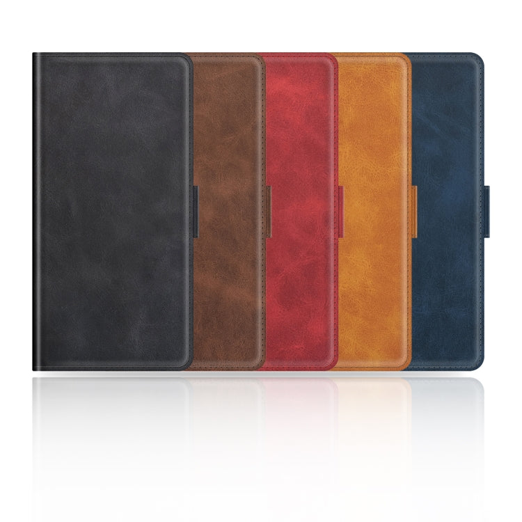For TCL 40 SE Dual-side Magnetic Buckle Leather Phone Case(Brown) - free shipping - PMC TechLife - Order now!