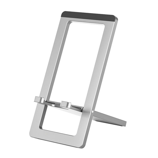 H18 Multifunctional Portable Phone Tablet Desktop Folding Stand(Silver) - Desktop Holder by PMC Jewellery | Online Shopping South Africa | PMC Jewellery