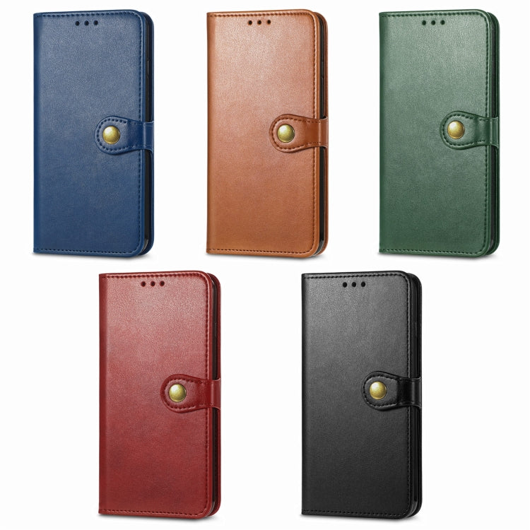 For Samsung Galaxy A54 5G Retro Solid Color Buckle Leather Phone Case(Green) - free shipping - PMC TechLife - Order now!