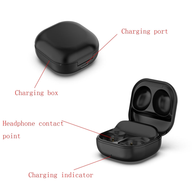 For Samsung Galaxy Buds Pro SM-R190 Wireless Earphone Charging Box(Black) - Other Accessories by PMC TechLife | Online Shopping South Africa | PMC TechLife | Buy Now Pay Later Mobicred