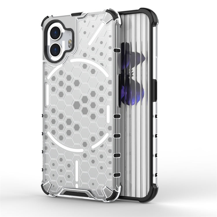For Nothing Phone 2 Shockproof Honeycomb Phone Case(White) - free shipping - PMC TechLife - Order now!